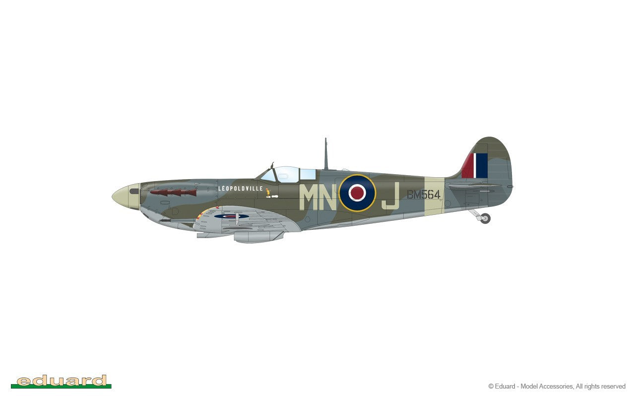 Eduard 1:48 Scale Spitfire Story The Sweep Dual Combo Limited Edition Set 11153