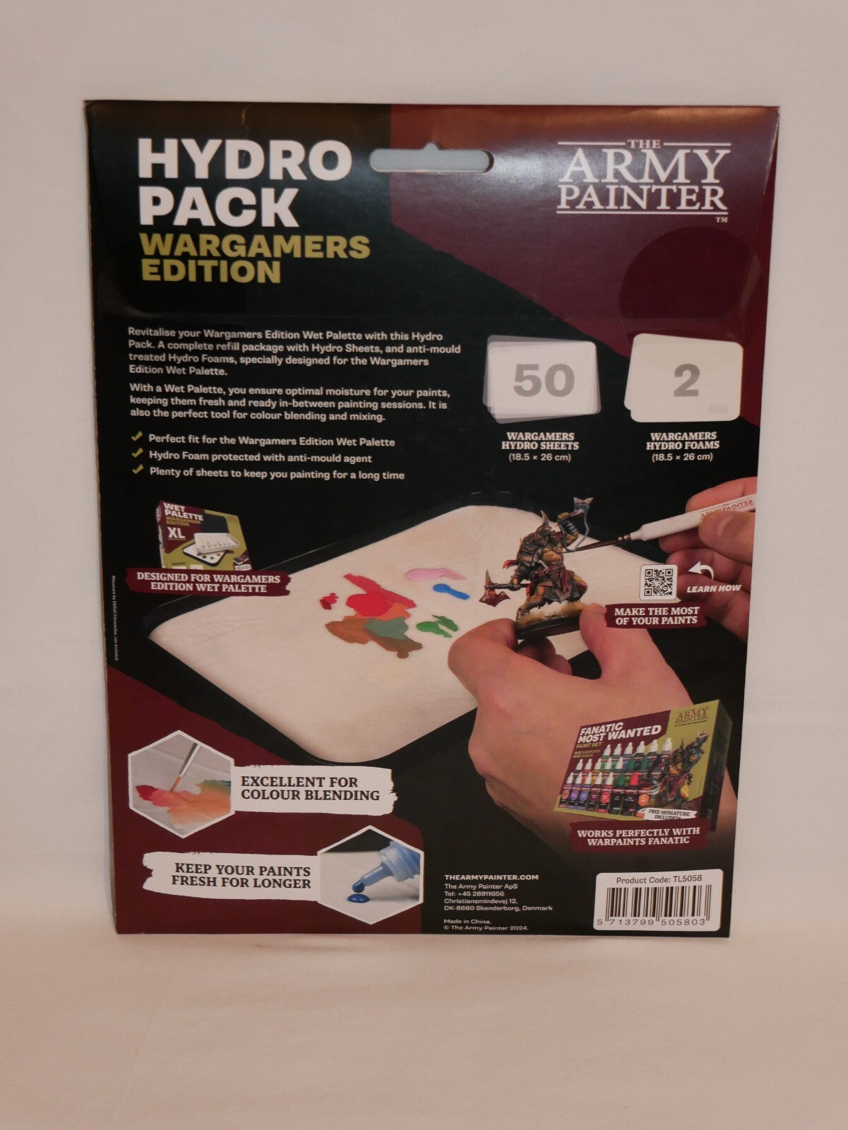 The Army Painter XL Wet Palette Hydro Pack Refill Set Wargamers Edition - TL5058