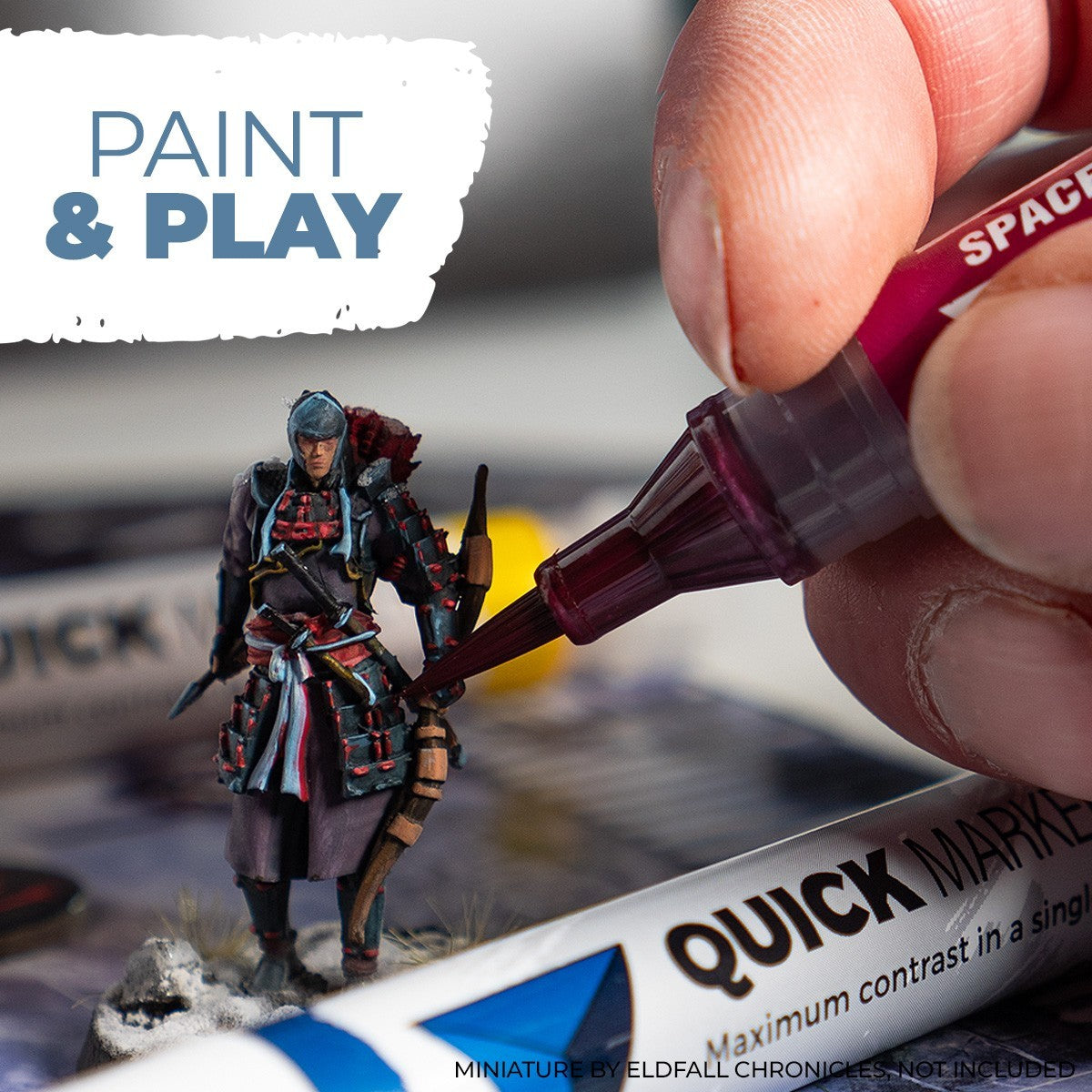 AK Interactive Acrylic Quick Gen Markers For Tabletop Games Warm Yellow - AKMQ005