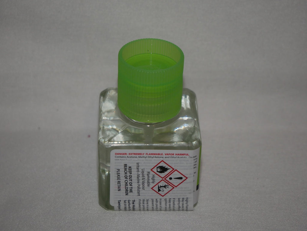 Tamiya Extra Thin Quick Setting Polystyrene Cement 40ml Glass Jar - 87182