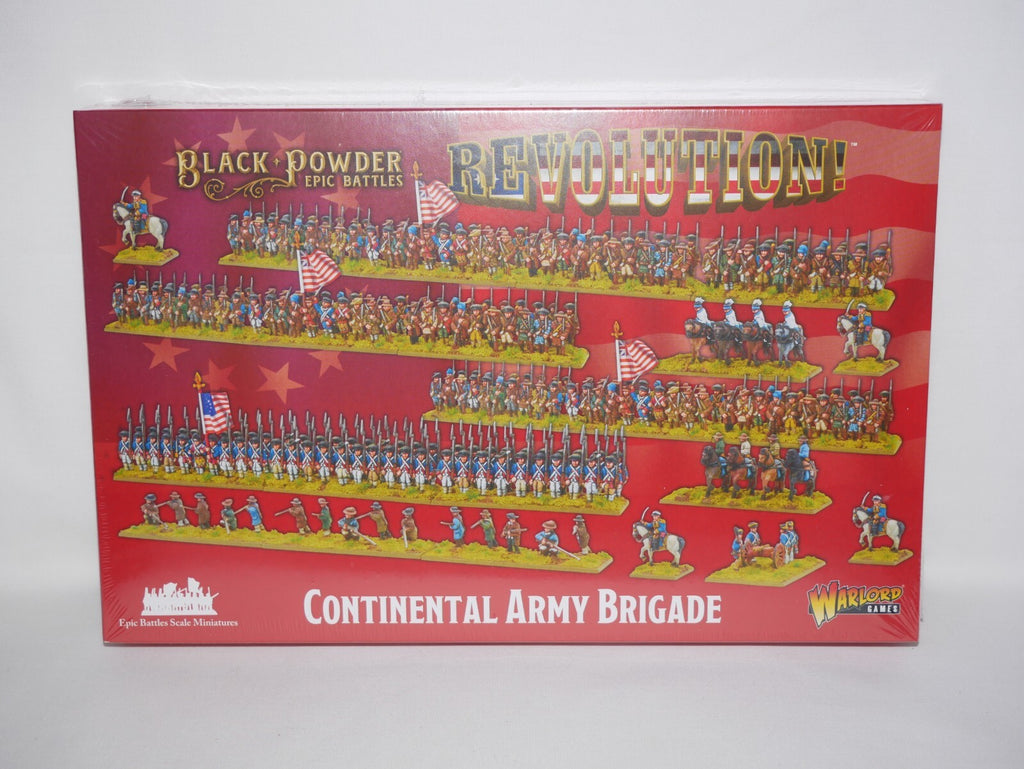 Black Powder Epic Battles Revolution 15mm Continental Army Brigade - (312403406)