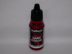 Vallejo Game Color Acrylic Range Gory Red 18ml/0.6 fl oz Dropper Bottle - 72.011