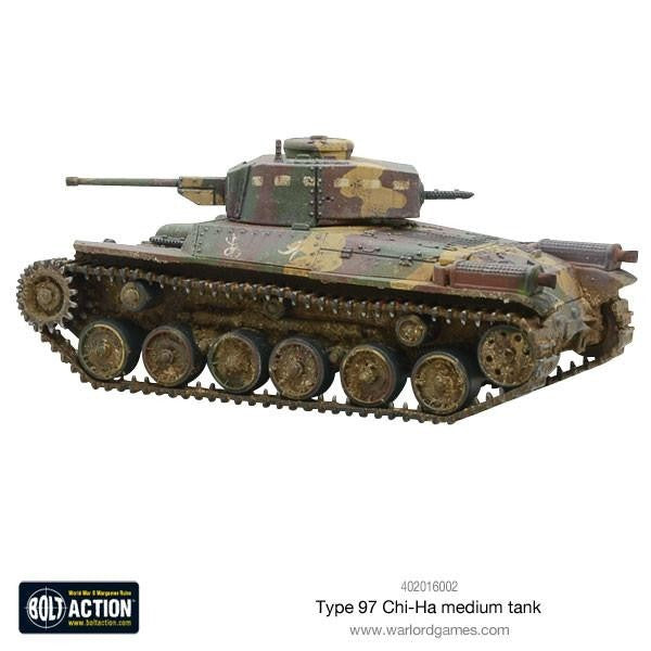 Warlord Games Bolt Action 1:56 Scale WWII Type 97 CHI-HA Medium Tank - 402016002