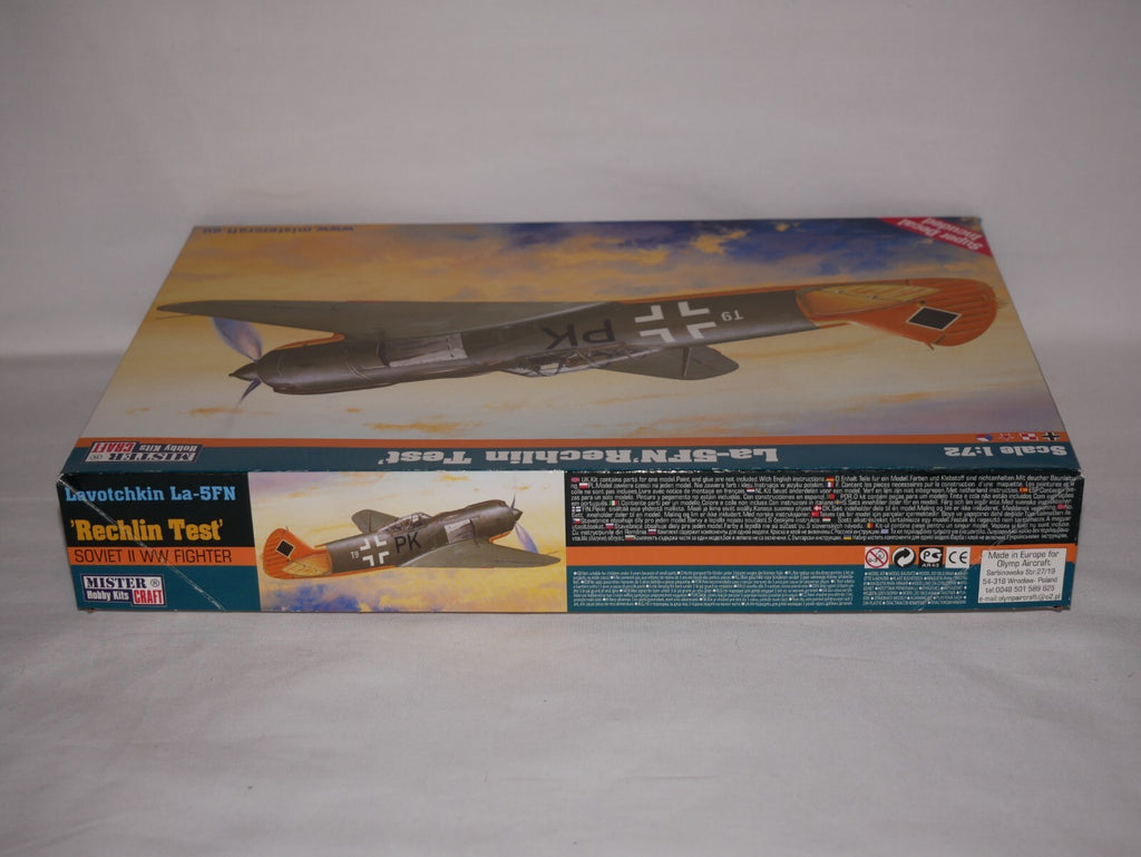 MisterCraft Model Kits 1:72 Scale (D-247) Lavochkin La-5 FN Rechlin Test 042479