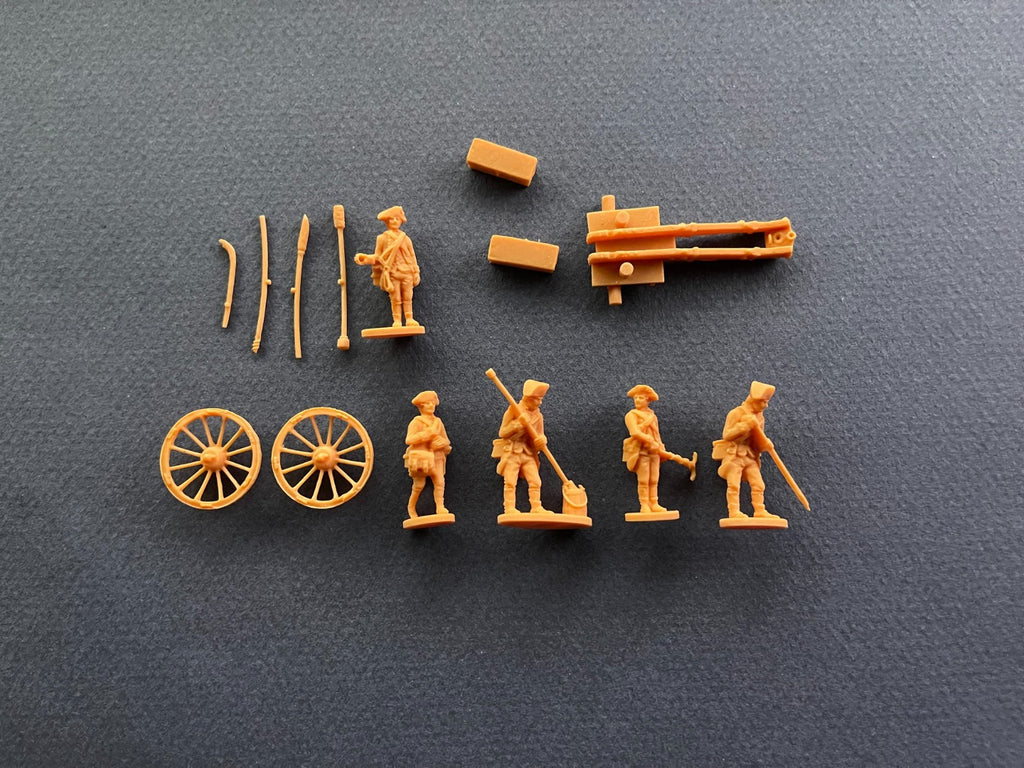 Hat Industrie 1:72 Scale American War Of Independence British Artillery - 8345