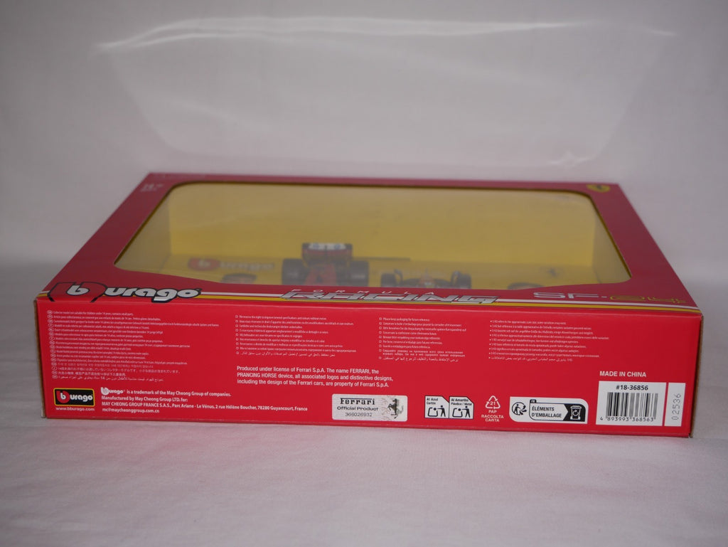 Burago 1:43 Scale Scuderia Ferrari F1 SF-24 Two Pack Leclerc & Sainz - #18-36856