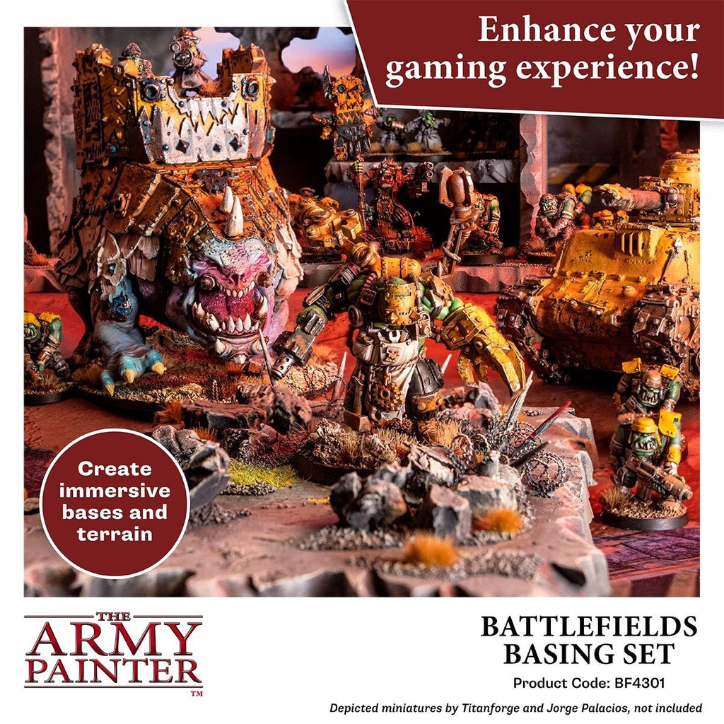 The Army Painter Miniature Wargaming Battlefields Basing Starter Set BF4301