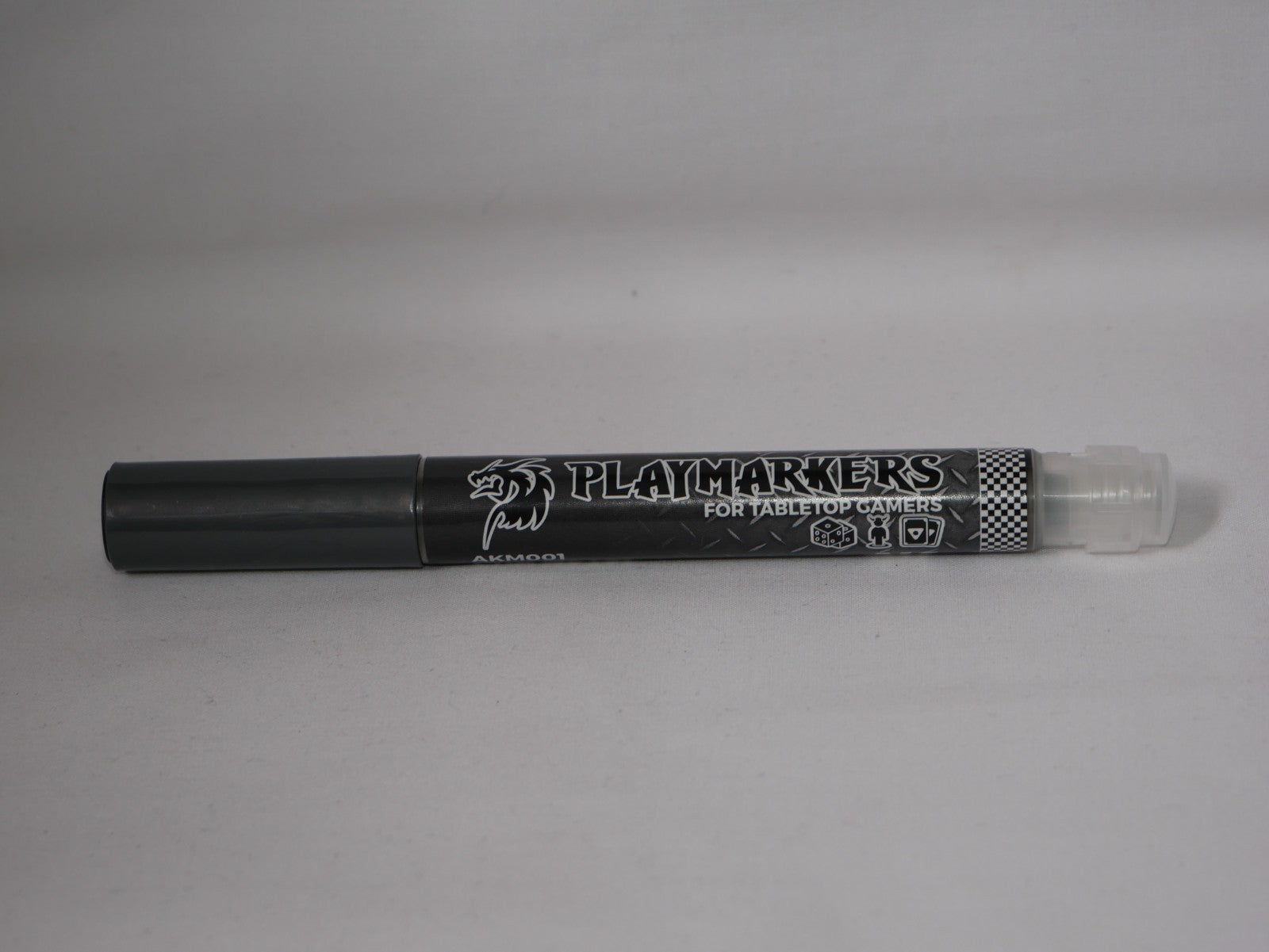 AK Interactive Acrylic Paint Playmarkers For Tabletop Games Gun Metal - AKM001
