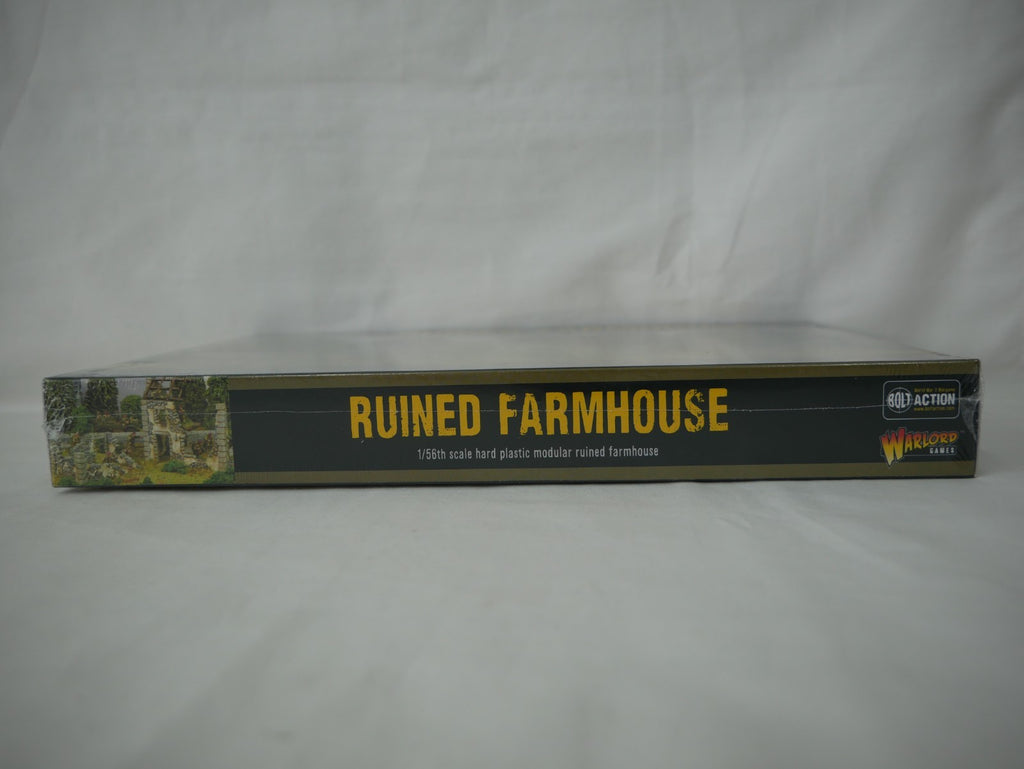 Warlord Games Bolt Action 1:56 Hard Plastic Modular Ruined Farmhouse - 802010004