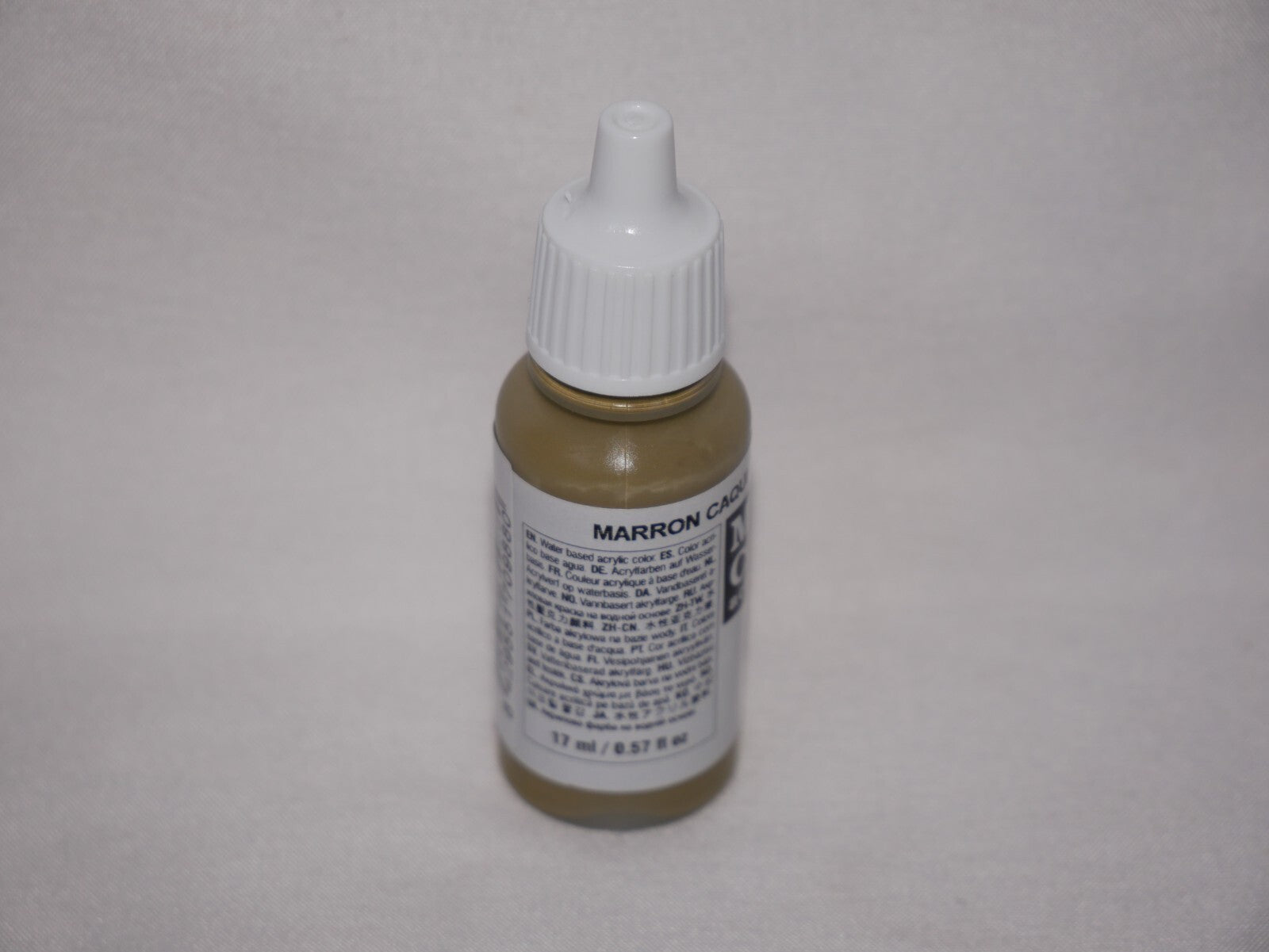 Vallejo Model Color Khaki Acrylic 17ml/0.57 fl oz Dropper Bottle - 70.988
