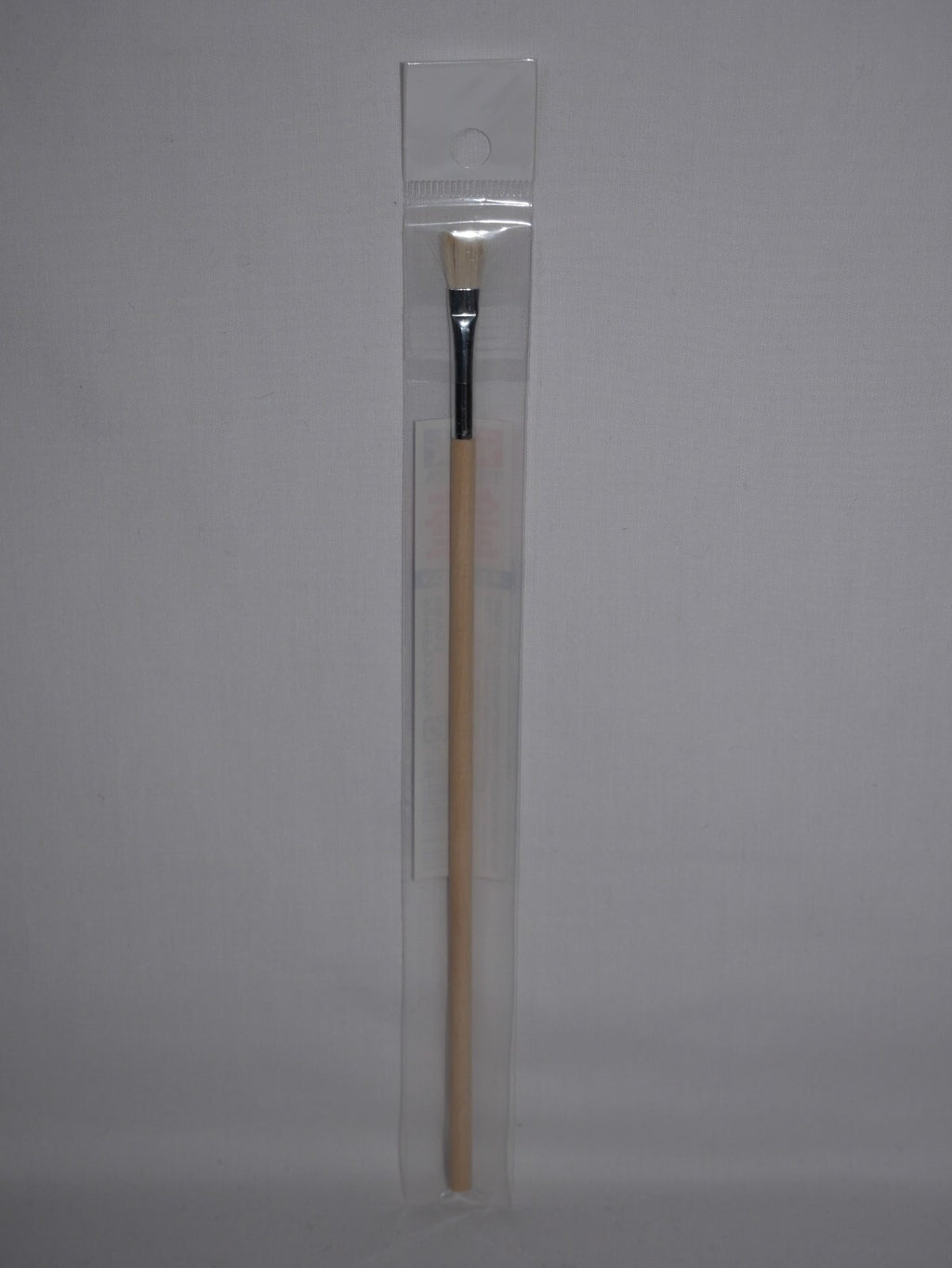 Tamiya Wooden Handle Horse-Hair Bristled No.3 Flat Modelling Paint Brush - 87014
