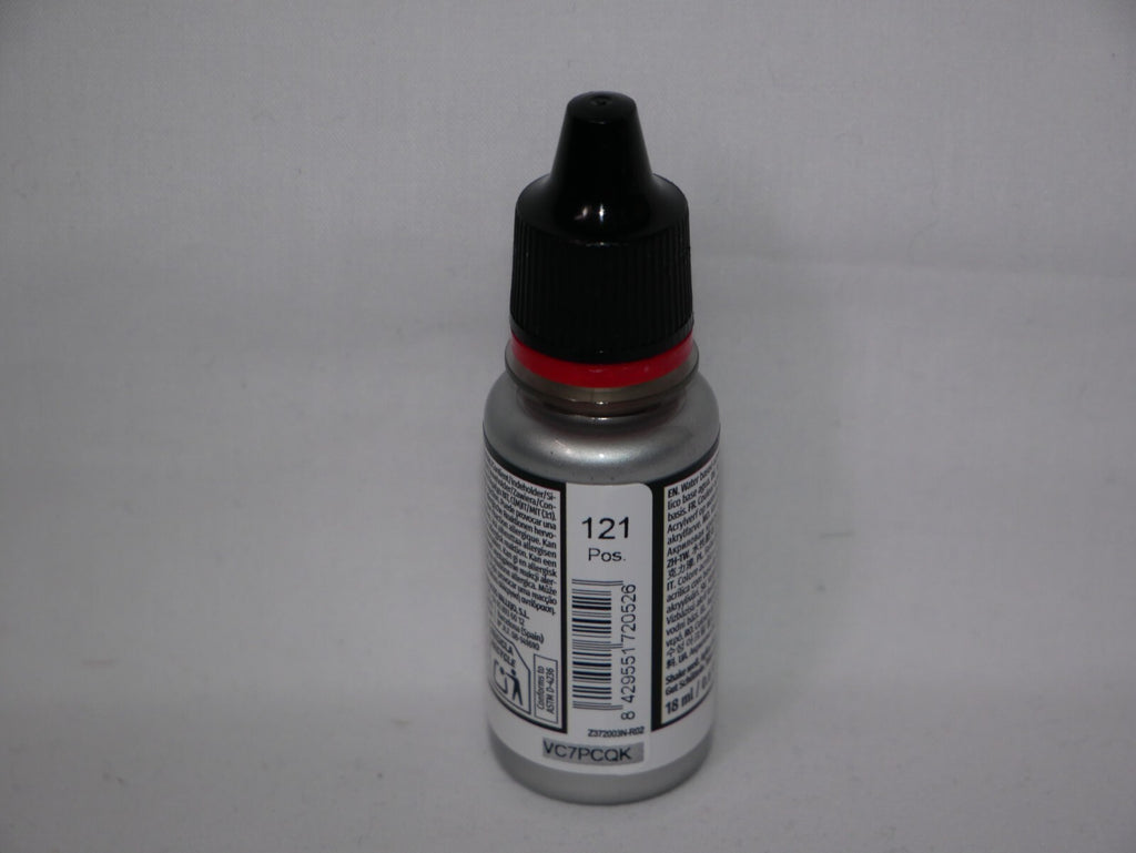 Vallejo Game Color Acrylic Metallic Silver 18ml/0.6 fl oz Dropper Bottle 72.052