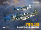Eduard 1:48 Overlord D-Day P-51B Mustangs Limited Edition Dual Combo Set - 11181