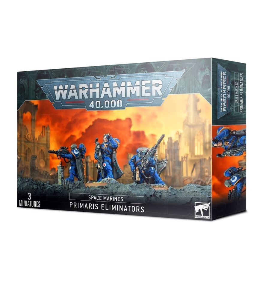Games Workshop Warhammer 40,000 Space Marine Eliminators Squad Models - (48-93)