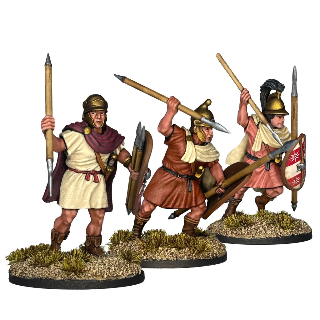Victrix Greek And Persian Wars 28mm Hard Plastic Thureophoroi Models - VXA051