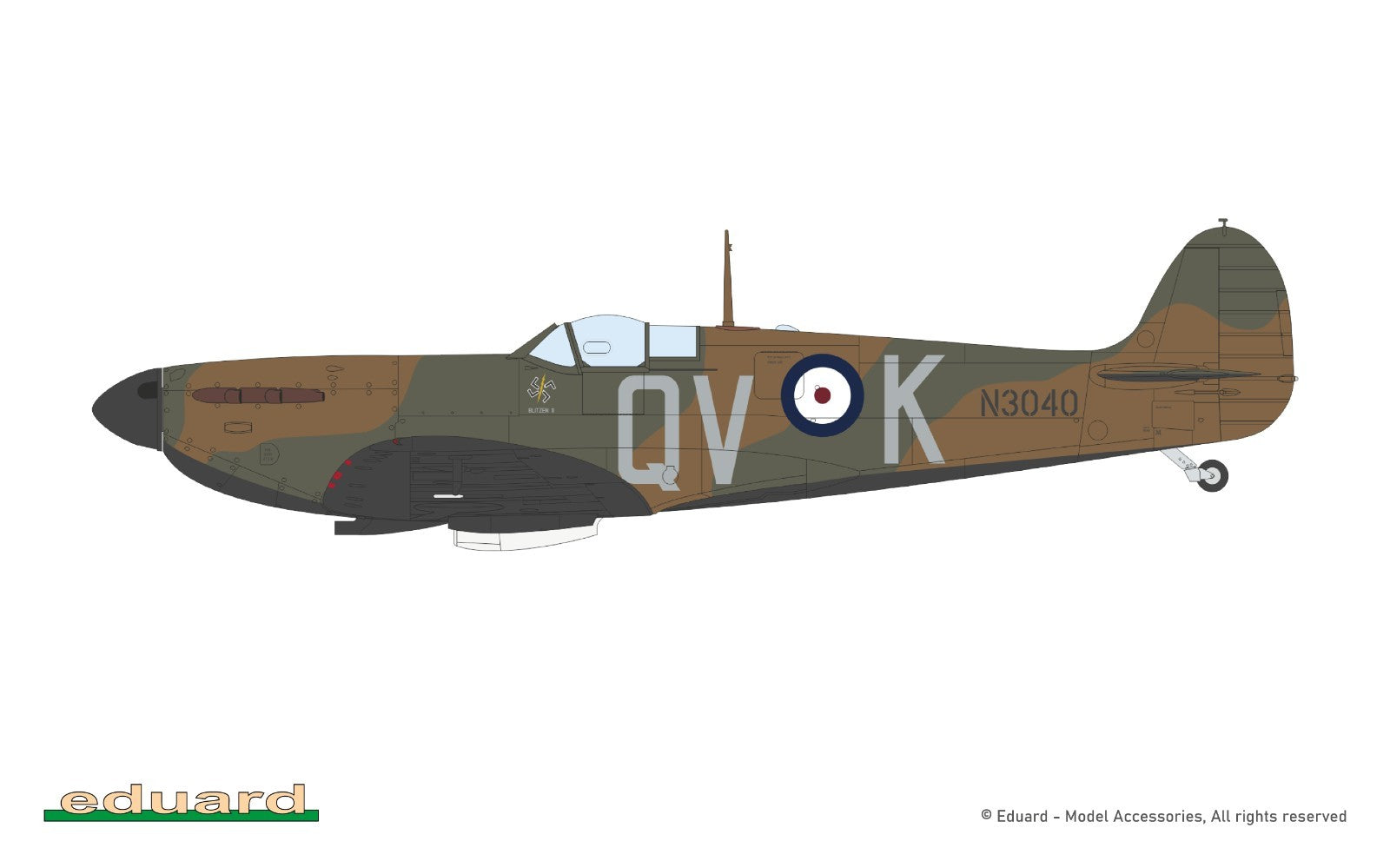 Eduard 1:48 Battle Of Britain Supermarine Spitfire Mk.1 Limited Edition - 11197