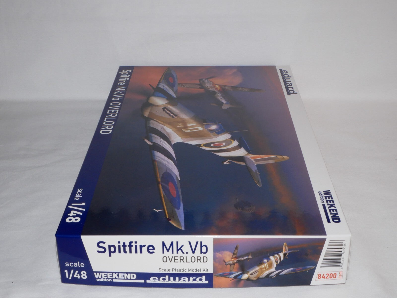 Eduard 1:48 Scale WWII Supermarine Spitfire Mk.Vb Overlord Weekend Edition 84200