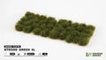 Gamers Grass Wild Strong Green XL 12mm Tufts For Mini Bases 36 Per Pack GG12-SG