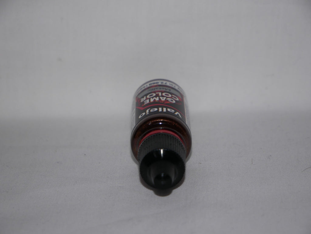 Vallejo Game Color Range Acrylic Metallics Tinny Tin 18ml Dropper Bottle 72.060
