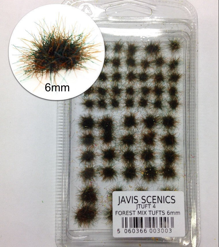 Javis "Countryside" Scenics Forest Mix Tufts 6mm JTUFT4