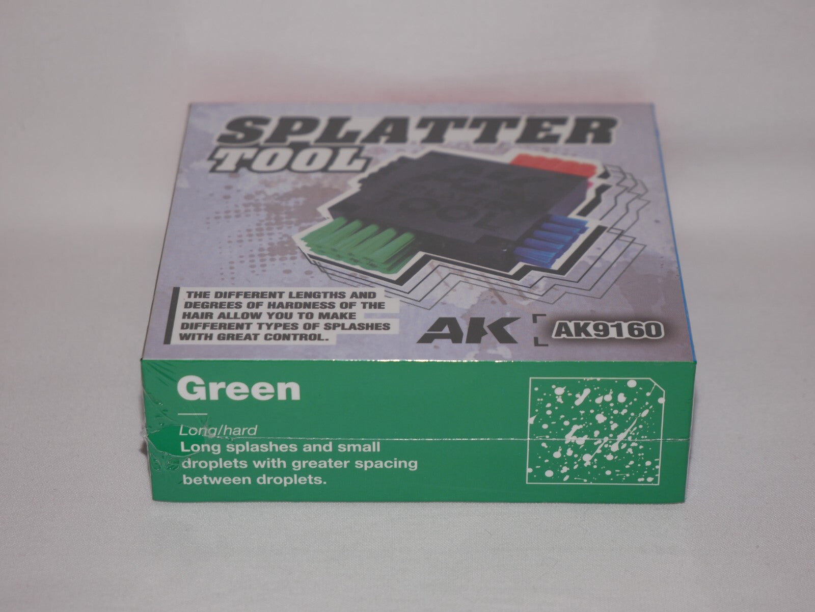 AK Interactive Multi Sided & Multi Coloured Plastic Model Splatter Tool - AK9160