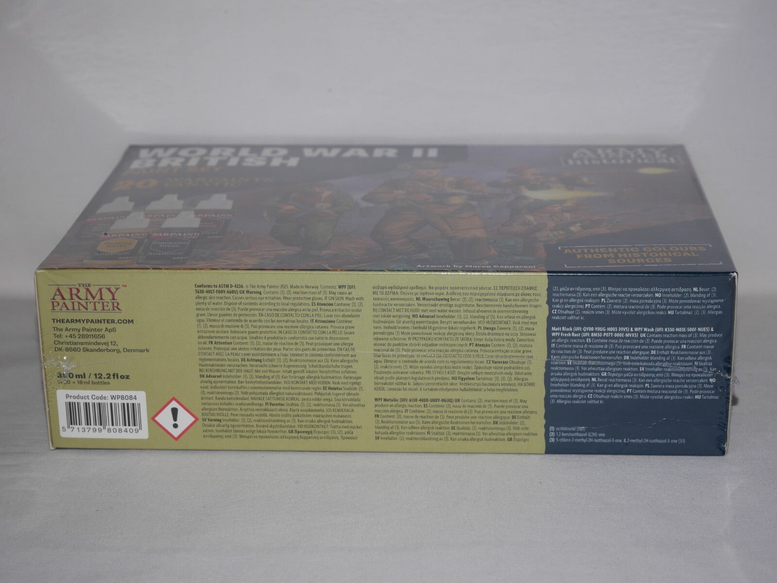 The Army Painter Historical World War II British Paint Set (20 Colours) - WP8084