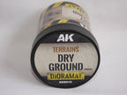 AK Interactive Diorama Terrains Series Dry Ground Acrylic Texture 250ml - AK8015