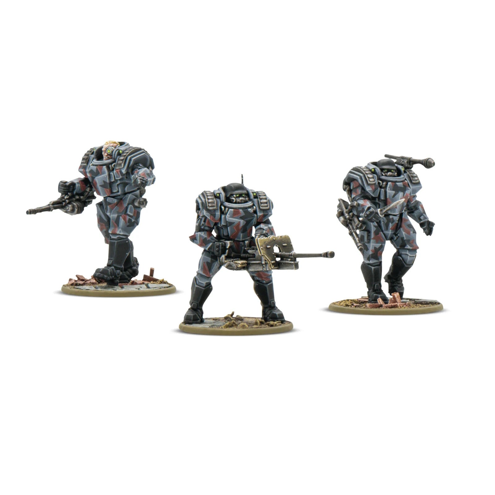 Warlord Games Konflikt 47 1:56 Scale Axis Stahltruppen Heavy Infantry - 452010202