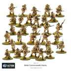 Warlord Games Bolt Action 1:56 Scale British Commonwealth Infantry - 402011017