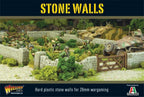 Warlord Games Bolt Action 1:56 Scale Hard Plastic Stone Walls Model - WG-TER-38