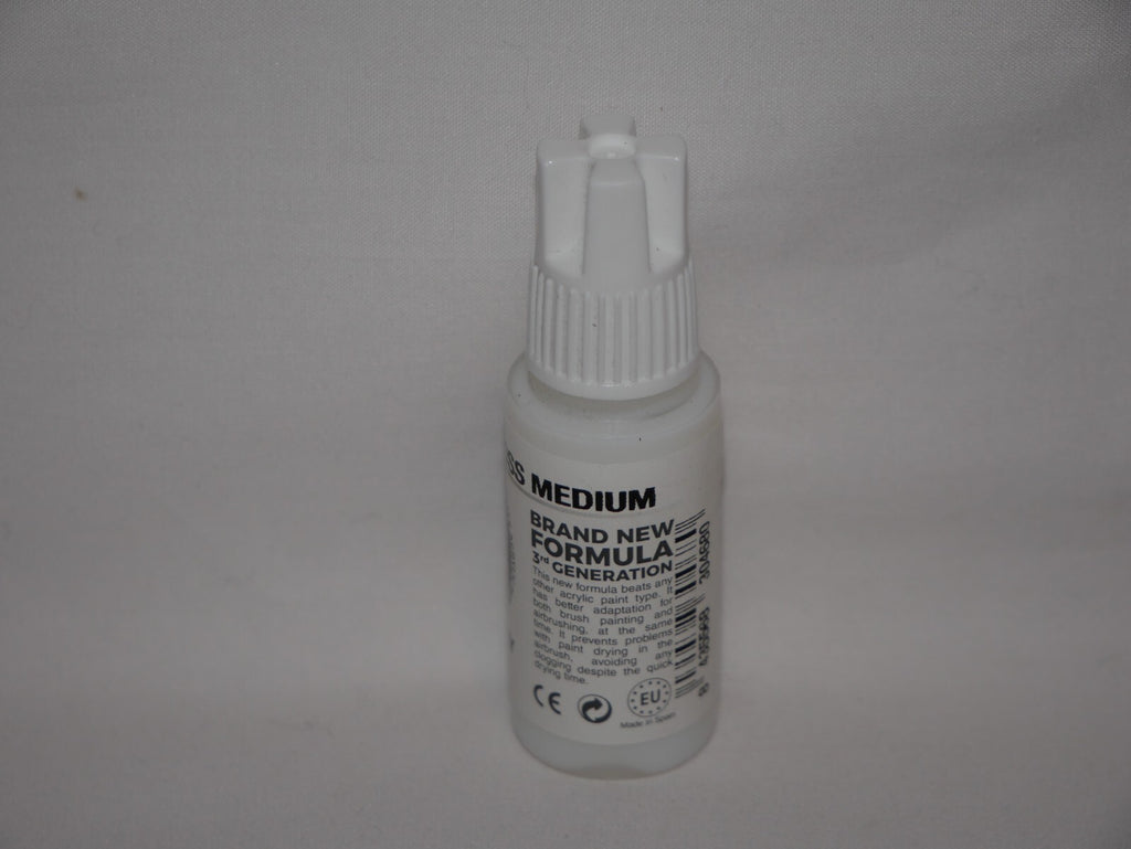 AK Interactive Auxiliary Products Range Gloss Medium 17ml Dropper Bottle AK11235