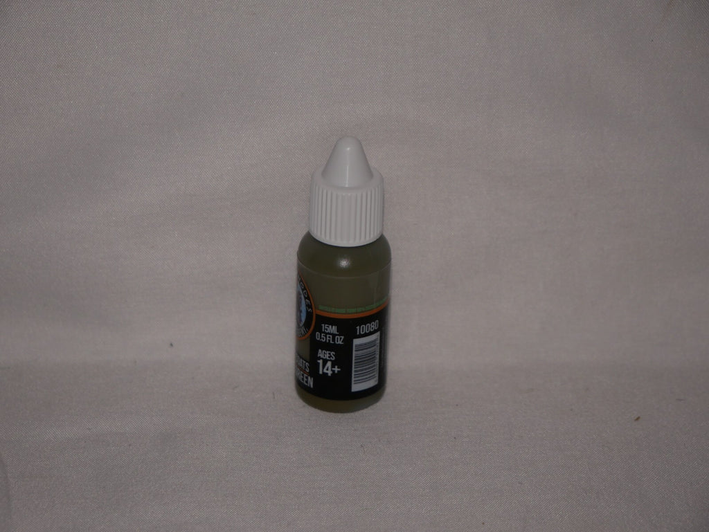 Duncan Rhodes Painting Academy 'Two Thin Coats' Gung-Ho Green 15ml Bottle 10080