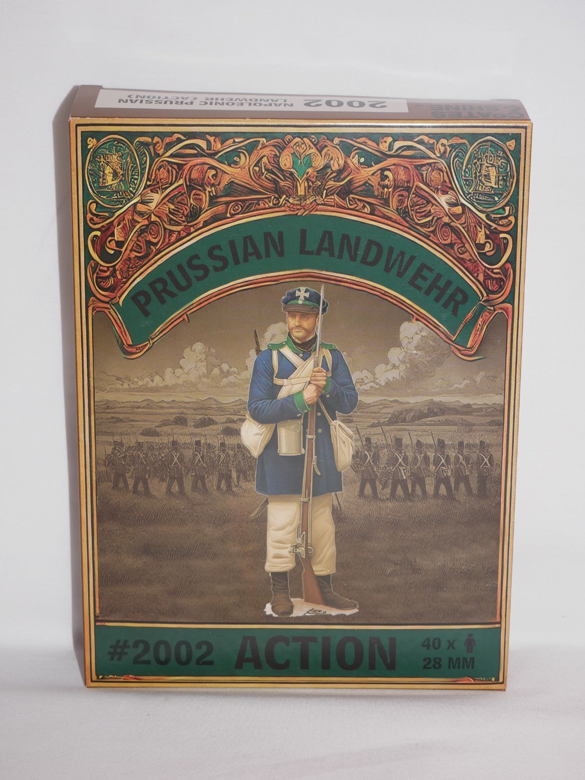 Hat Industrie 1:56 Scale Napoleonic Prussian Landwehr (Action) Miniatures - 2002
