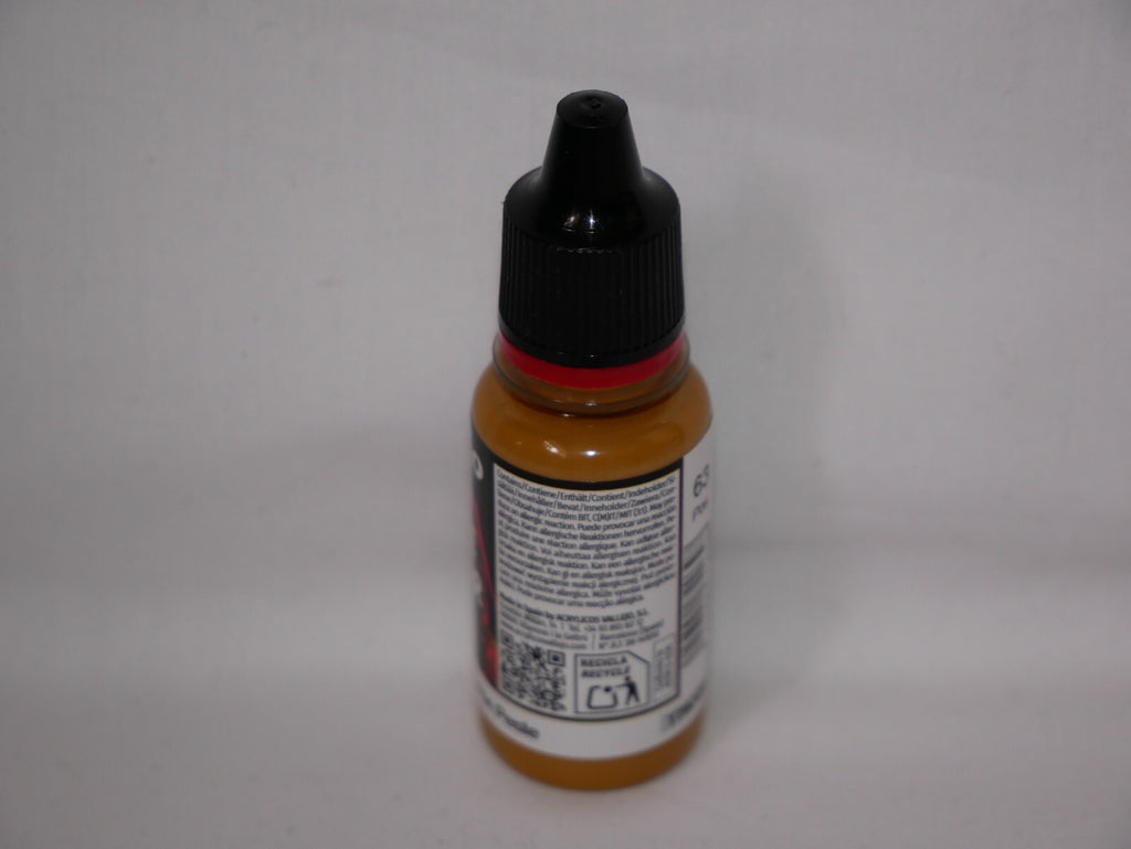 Vallejo Game Color Acrylics Plague Brown 18ml/0.6 fl oz Dropper Bottle - 72.039