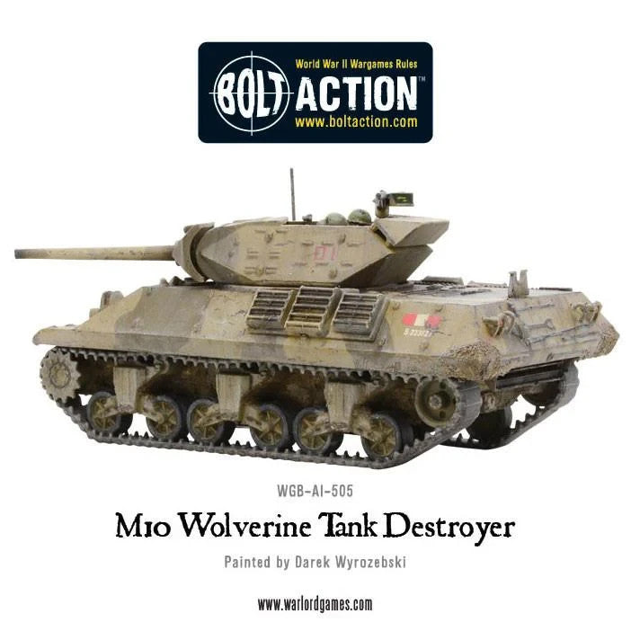 Warlord Games Bolt Action 1:56 Scale US M10 Wolverine Tank Destroyer - 402013007