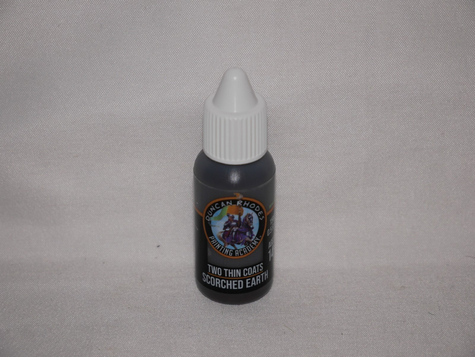 Duncan Rhodes Painting Academy 'Two Thin Coats' Scorched Earth 15ml Bottle 10052