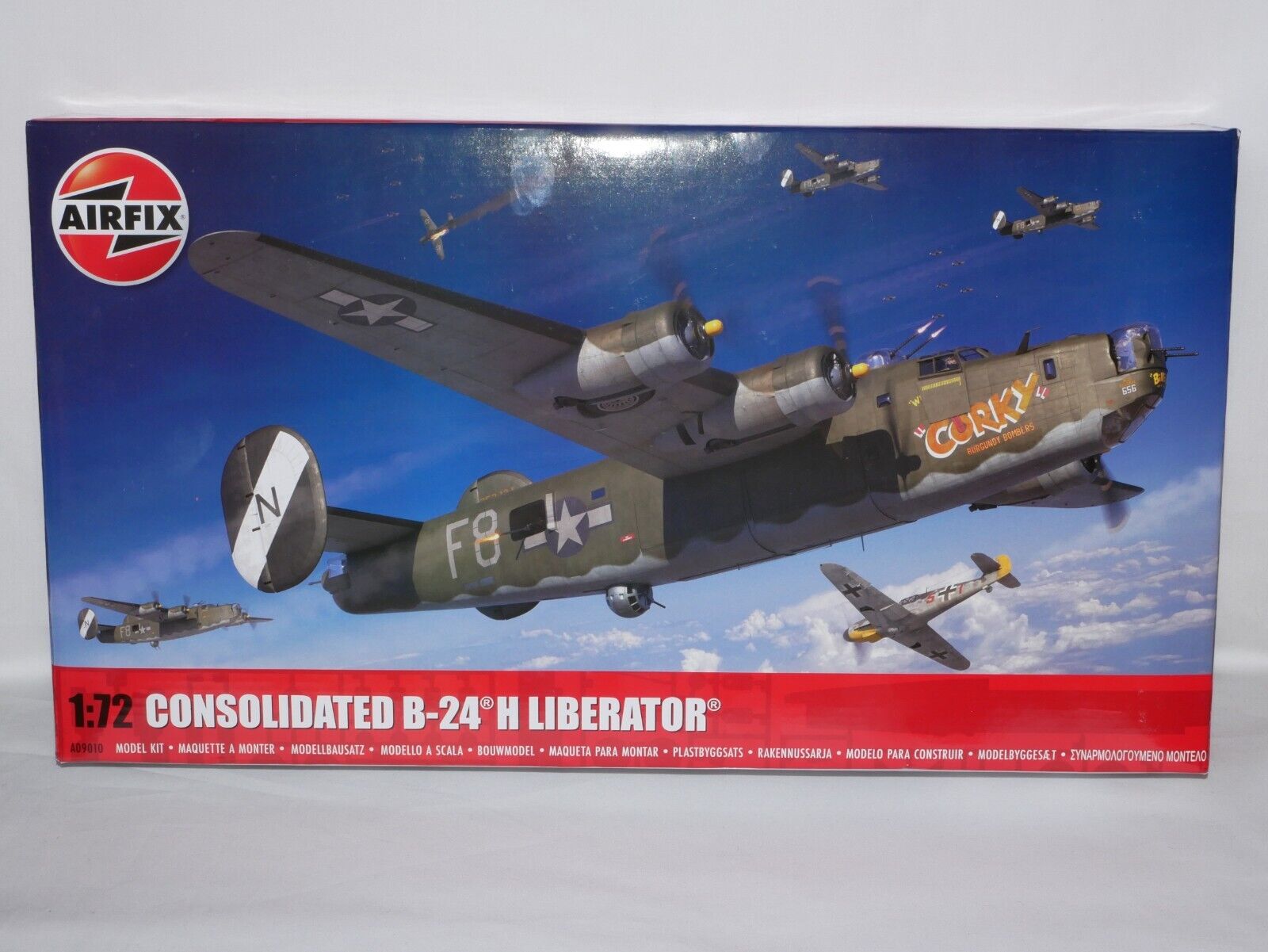 Airfix 1:72 Scale Consolidated B-24H Liberator Model Kit Skill Level 3 - A09010