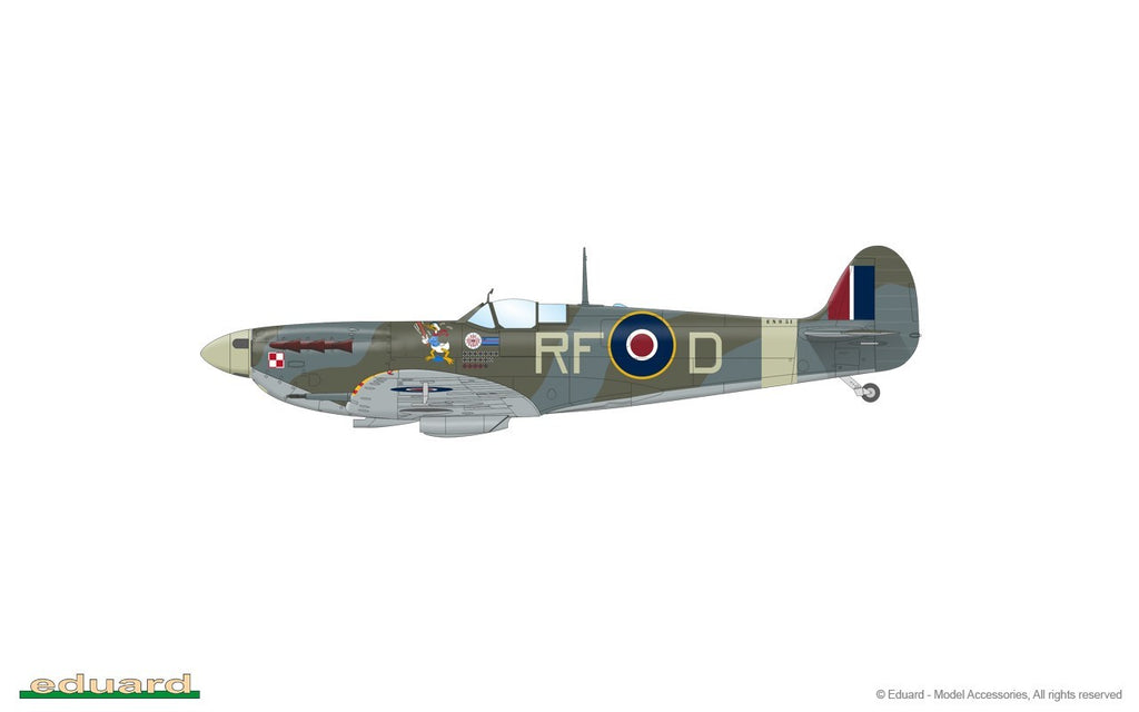 Eduard 1:48 Scale Spitfire Story The Sweep Dual Combo Limited Edition Set 11153