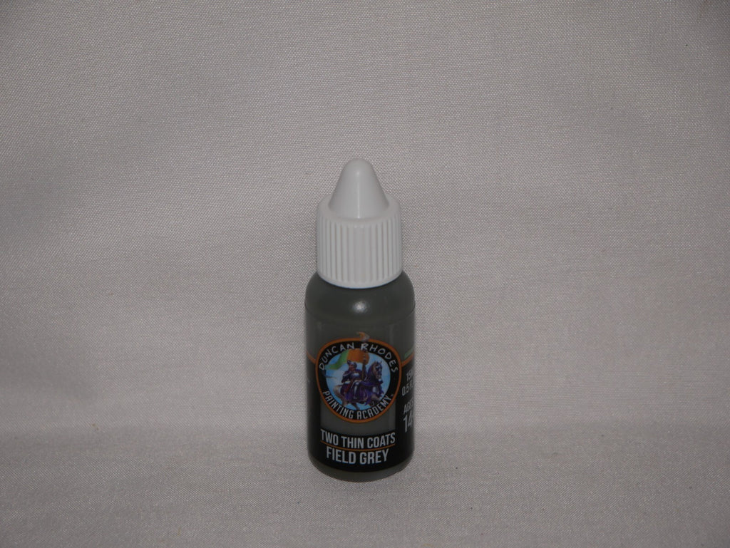 Duncan Rhodes Painting Academy 'Two Thin Coats' Field Grey 15ml Bottle - 10076