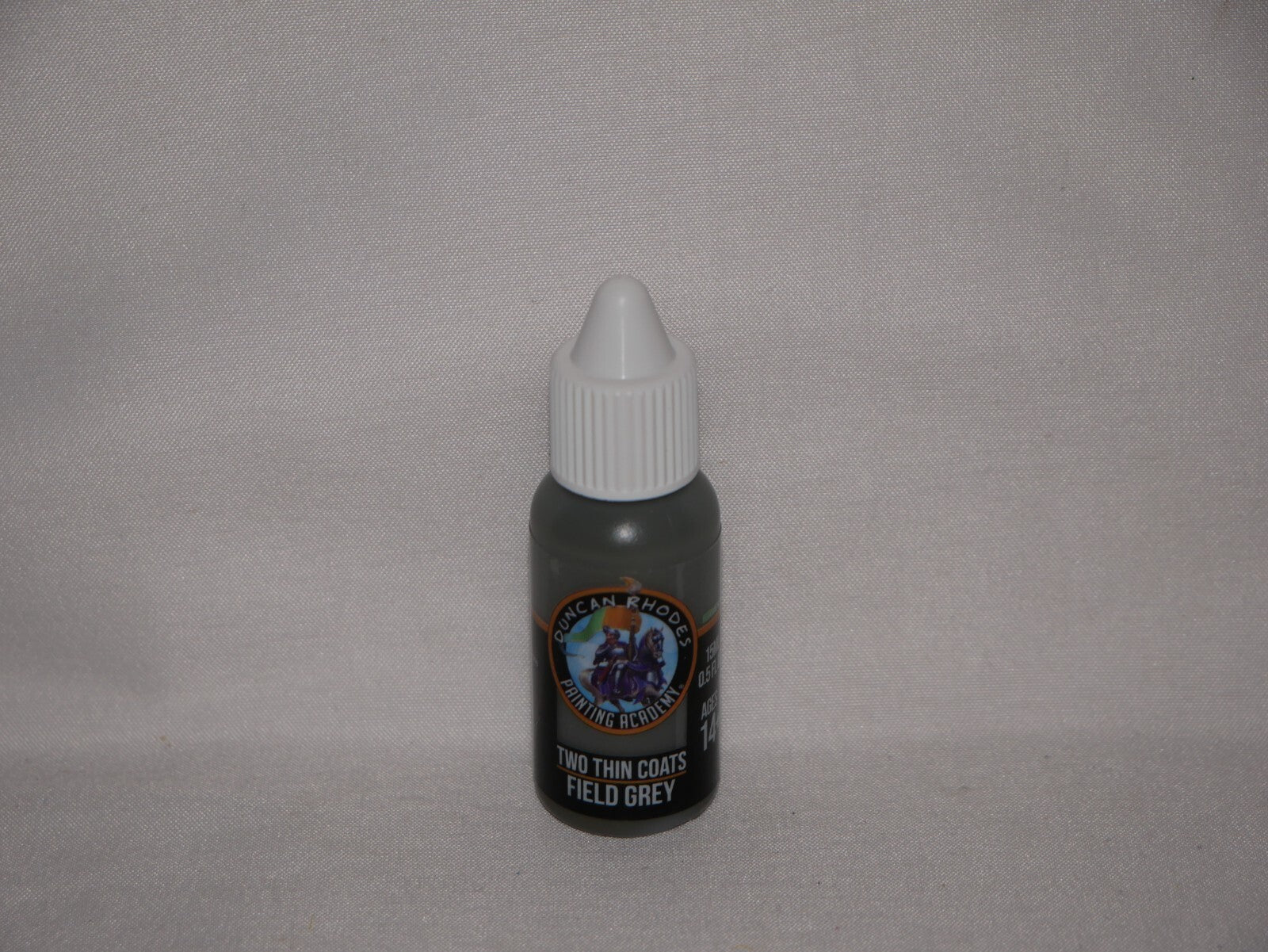 Duncan Rhodes Painting Academy 'Two Thin Coats' Field Grey 15ml Bottle - 10076