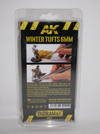 AK Interactive Diorama Series Winter 6mm Tufts For Wargaming Mini Bases - AK8121