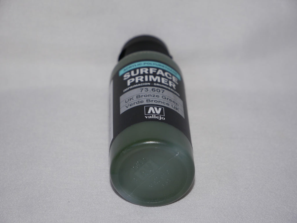 Vallejo Polyurethane Surface Primer UK Bronze Green 60ml / 2.02 fl oz - 73.607