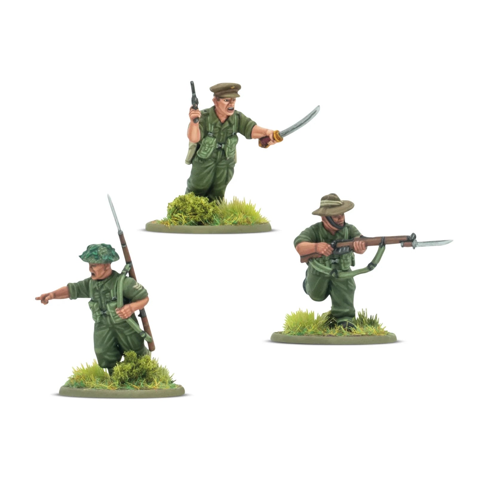 Warlord Games Bolt Action 1:56 Ayo Gorkhali! Gurkha Starter Army Set - 402611201