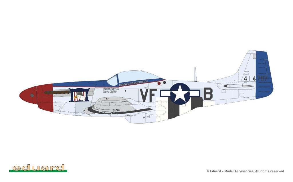 Eduard 1:48 P-51D Mustang Mighty Eighth 65th Fighter Wing Limited Edition 11196