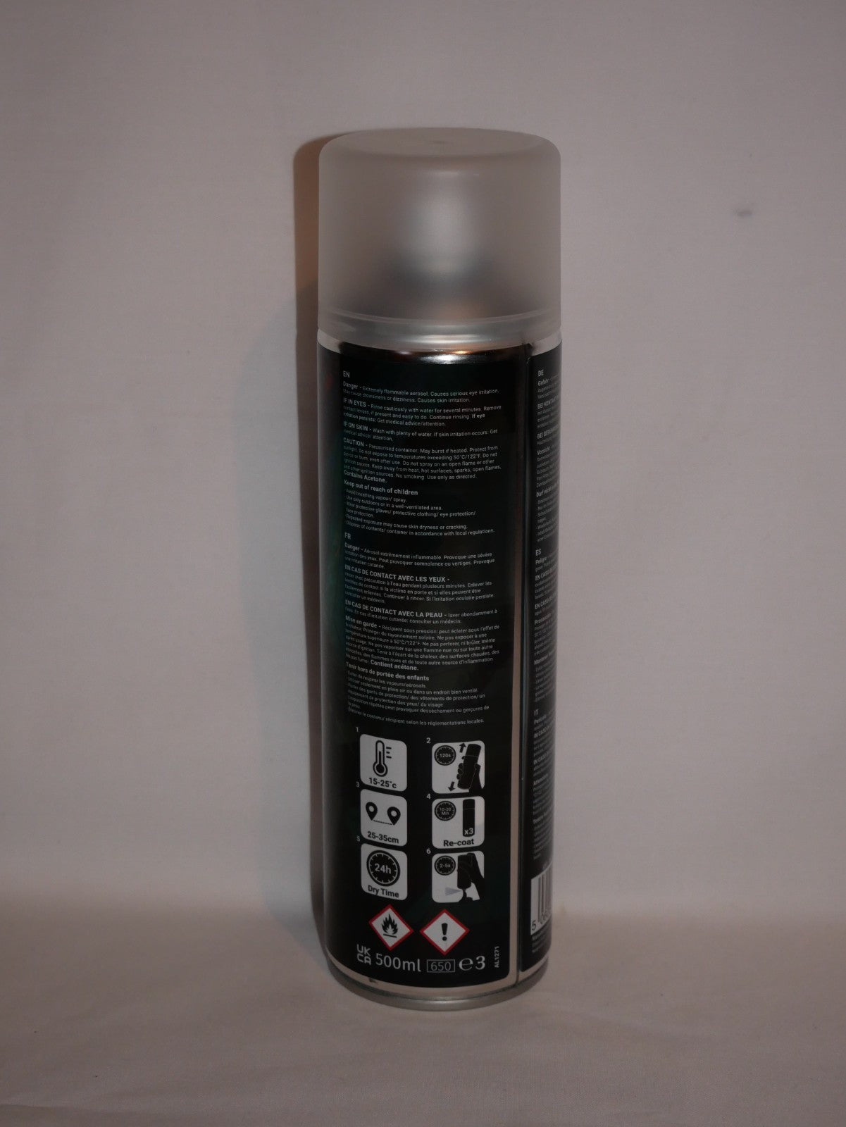 The Colour Forge Tempest Blue Matt Finish Model Primer 500ml Aerosol Spray Can