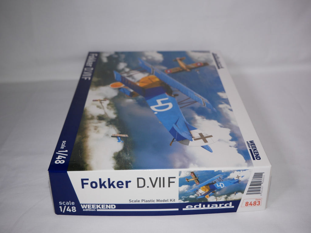 Eduard 1:48 Scale Plastic Kits World War 1 Fokker D. VIIF Weekend Edition - 8483