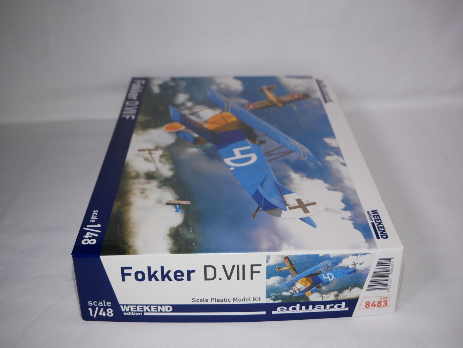 Eduard 1:48 Scale Plastic Kits World War 1 Fokker D. VIIF Weekend Edition - 8483