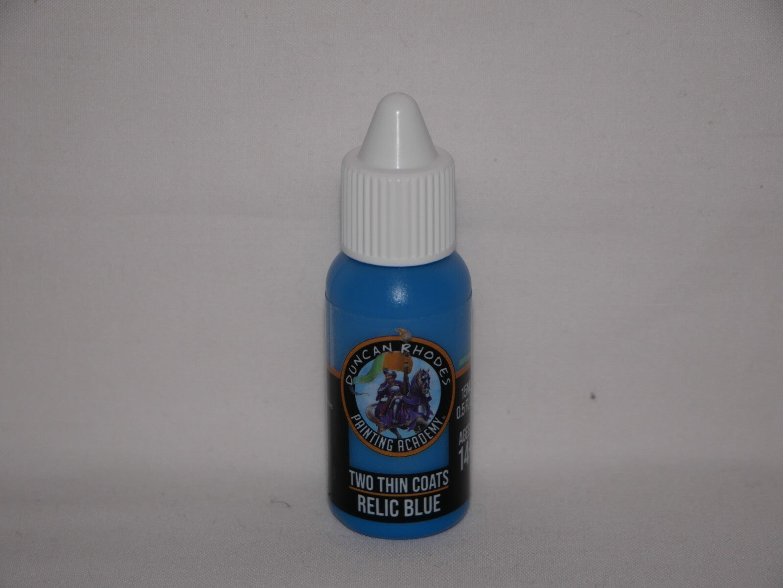 Duncan Rhodes Painting Academy Two Thin Coats Range Relic Blue 15ml Bottle 10143