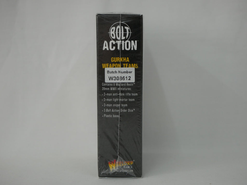Warlord Games Bolt Action 1:56 (28mm) Scale WWII Gurkha Weapon Team - 403201203