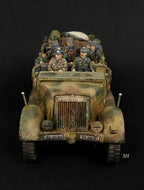 Rubicon Models 1:56 Scale German SdKfz 7 Half-Track Artillery Tractor - 280065